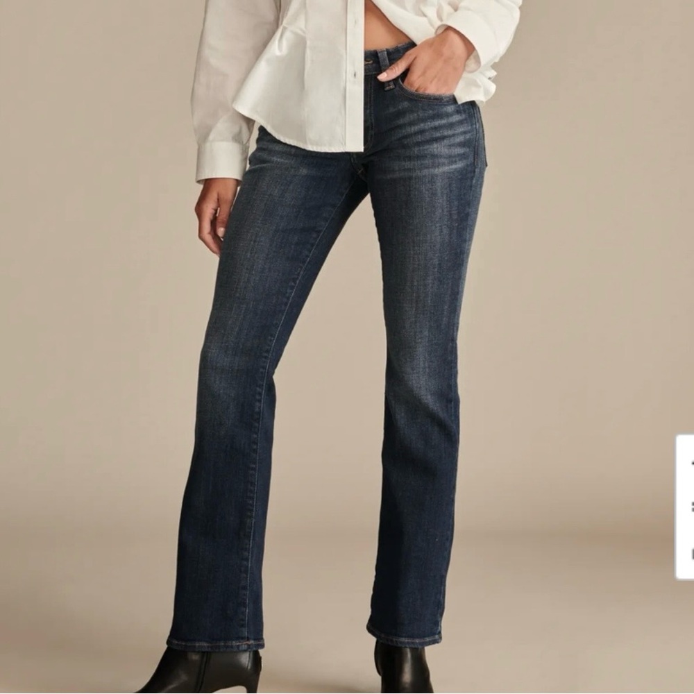 Lucky Brand Sweet Low-Rise Boot Cut Jeans